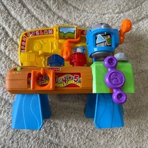 Fisher-Price Colorful Learning Tool Bench